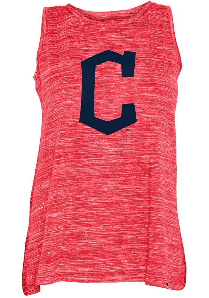 Dick's Sporting Goods New Era Women's Cleveland Guardians Space Dye Red T- Shirt