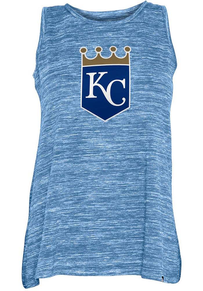 Kansas City Royals New Era Womens Blue Chevron Tank Top