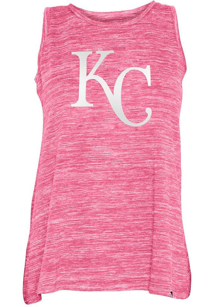 Kansas City Royals Womens Pink Space Dye Tank Top