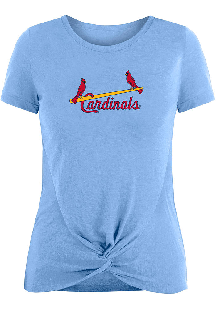 womens st. louis cardinal blue shirt