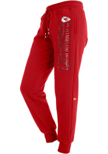 New Era Kansas City Chiefs Womens Athletic Red Sweatpants