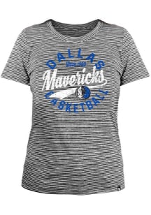 New Era Dallas Mavericks Womens Blue Space Dye T-Shirt