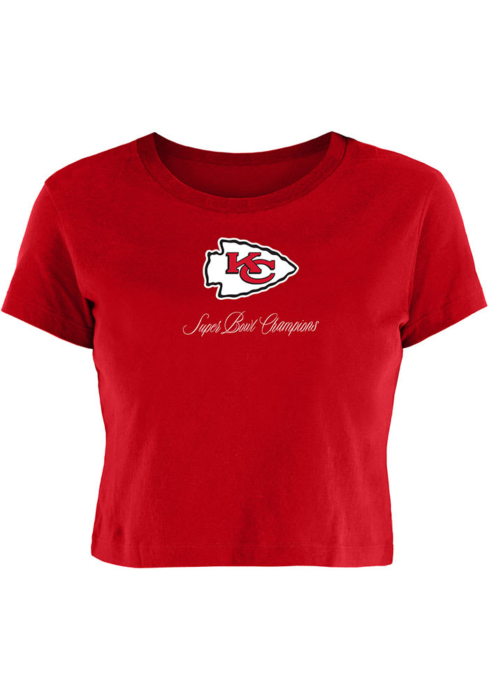 Lids Kansas City Chiefs New Era Women's Historic Champs T-Shirt - Red