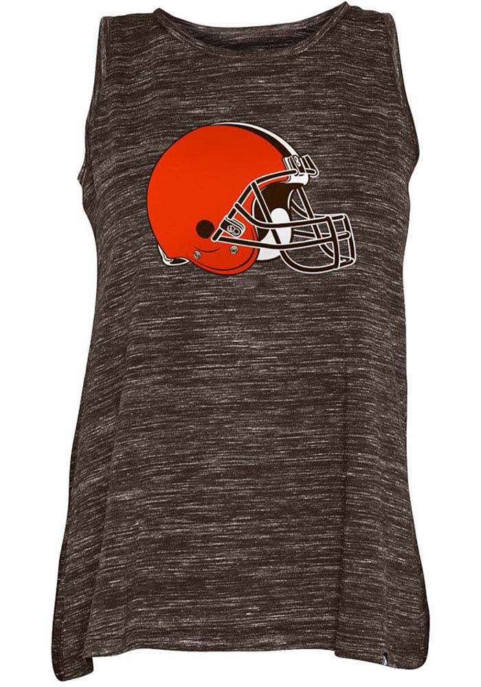 Cleveland Browns Womens Brown Space Dye Tank Top