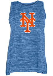 New York Mets Womens Blue Space Dye Tank Top