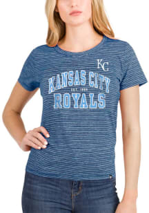 New Era Kansas City Royals Womens Blue Team T-Shirt