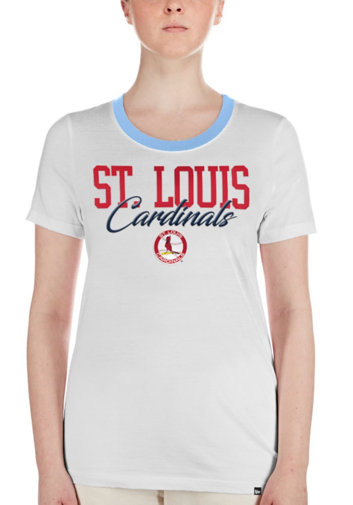 st louis cardinals white t shirt
