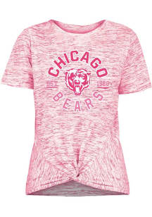 New Era Chicago Bears Womens Pink Novelty Short Sleeve T-Shirt