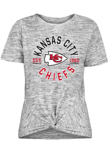 New Era Kansas City Chiefs Womens Black Novelty Short Sleeve T-Shirt