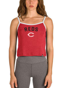 New Era Cincinnati Reds Womens Red Strappy Tank Top