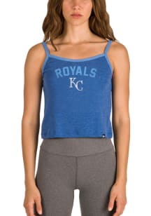 New Era Kansas City Royals Womens Blue Strappy Tank Top