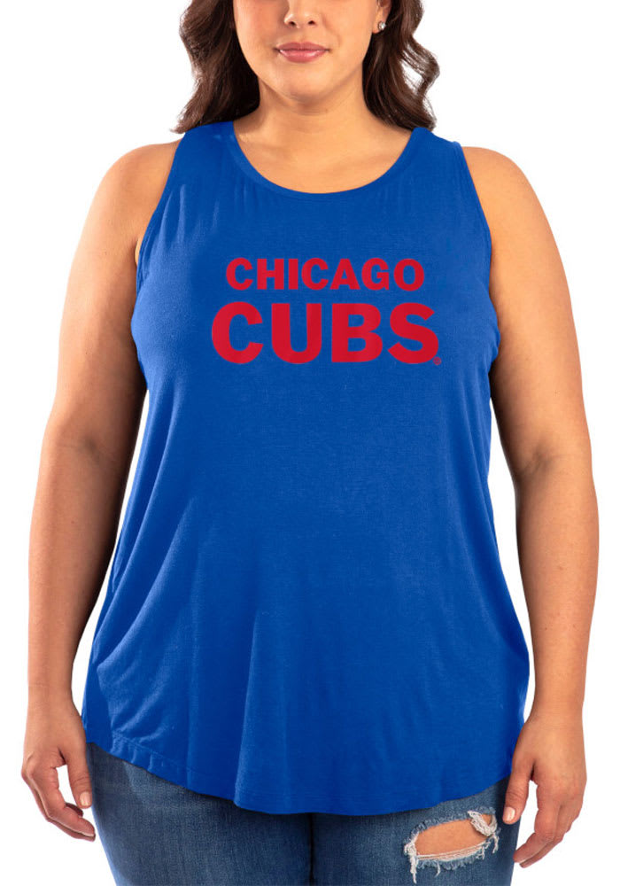 Men's Nike Navy Chicago Cubs City Connect Muscle Tank Top