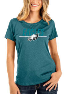 New Era Philadelphia Eagles Womens Midnight Green Training T-Shirt