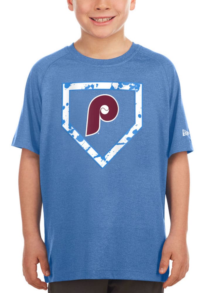 Philadelphia Phillies Youth Camo Base T-Shirt - Red