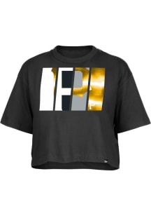 New Era Pittsburgh Pirates Womens Black Field Short Sleeve T-Shirt
