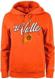 New Era Phoenix Suns Womens Orange City Hooded Sweatshirt