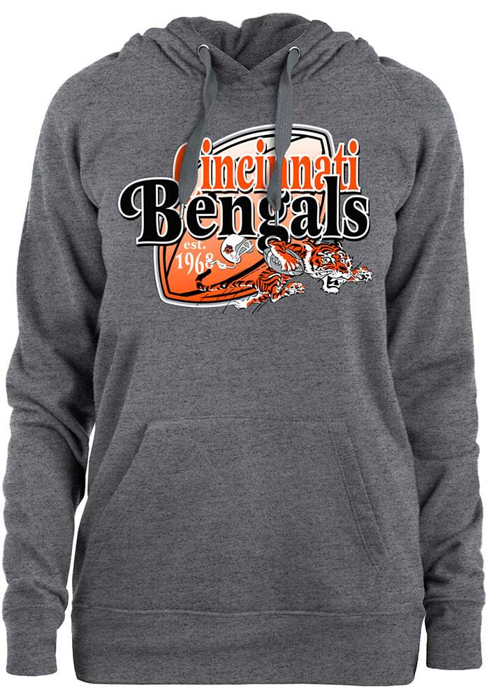 Zubaz Cincinnati Bengals Mens Black Zebra Monotone Long Sleeve