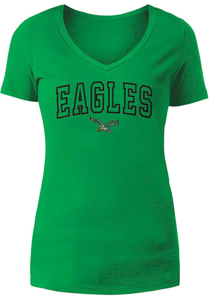 Philadelphia Eagles T - Shirt NFL Apparel XL Green SS 100% Cotton