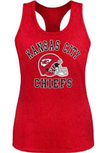 New Era Kansas City Chiefs Womens Red Biblend Tank Top
