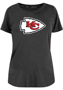 New Era Kansas City Chiefs Womens Black Primary T-Shirt