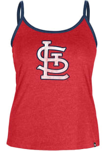 New Era St Louis Cardinals Womens Red Scoop Tank Top