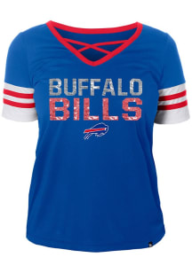 Buffalo Bills Womens New Era Active Fashion Football Jersey - Blue