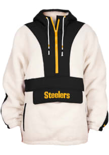 New Era Pittsburgh Steelers Womens Black Cozy Light Weight Jacket