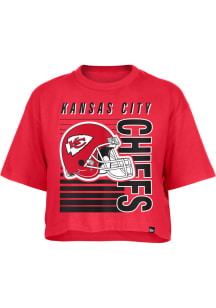 New Era Kansas City Chiefs Womens Red Field Short Sleeve T-Shirt