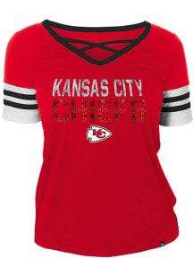 Kansas City Chiefs Womens New Era Active Fashion Football Jersey - Red