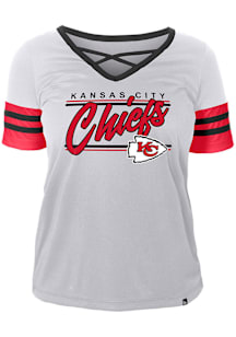 Kansas City Chiefs Womens New Era Active Fashion Football Jersey - White