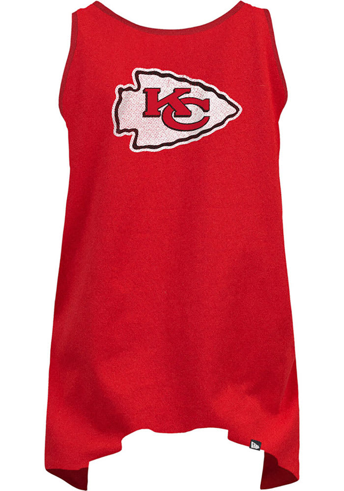 Kansas City Chiefs New Era Womens Red Tie Back Tank Top - 88886618 Kansas City Chiefs New Era Womens Red Tie Back Tank Top - 88886618