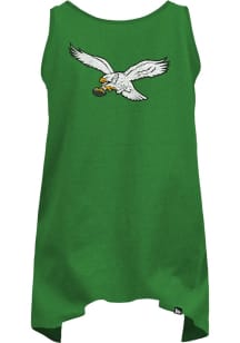 New Era Philadelphia Eagles Womens Kelly Green Tie Back Tank Top