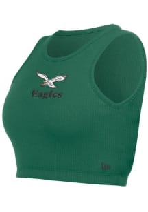 New Era Philadelphia Eagles Womens Kelly Green Halter Tank Top