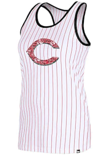New Era Cincinnati Reds Womens Red Racerback Tank Top