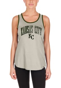 New Era Kansas City Royals Womens White AFD Tank Top