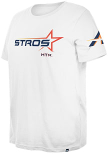 New Era Houston Astros Womens Navy Blue City Connect Short Sleeve T-Shirt