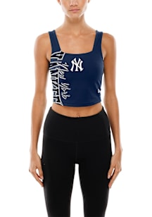 New Era New York Yankees Womens Navy Blue Reversible Sport Tank Top
