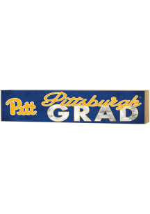 Blue Pitt Panthers 3x13 Block Sign Grad Sign