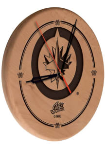 Winnipeg Jets Laser Engraved Wall Clock