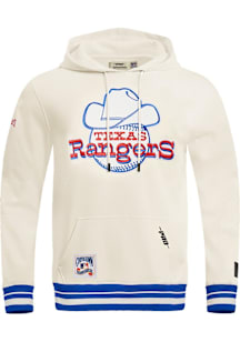 Pro Standard Texas Rangers Mens White Retro Classic Fashion Hood