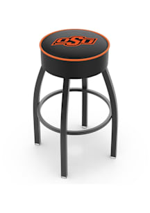 Oklahoma State Cowboys Swivel Pub Stool - Black