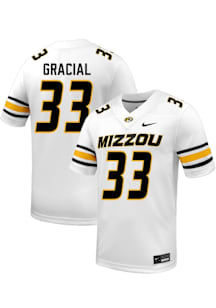 Marquis Gracial  Nike Missouri Tigers White Football NIL Name And Number Football Jersey