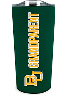 Baylor Bears 18oz Grandparent SS Soft Touch Stainless Steel Tumbler - Kelly Green