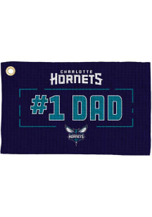 Charlotte Hornets #1 Dad Waffle Golf Towel