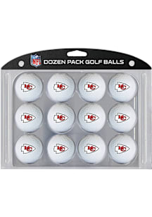 Kansas City Chiefs Dozen Pack Golf Balls
