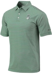 Mens Michigan State Spartans Green Columbia Vault Heat Seal Omni Wick Club Invite Short Sleeve Pol..