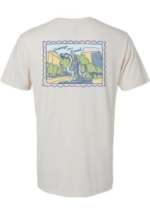 Drexel Dragons Ivory Summit Sportswear Postcard Short Sleeve T-Shirt