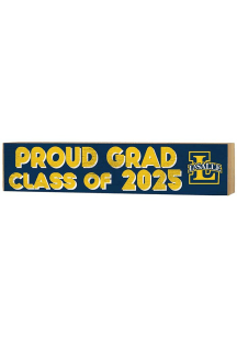 KH Sports Fan La Salle Explorers 3x13 Block Sign Class of 2025 Sign - Navy Blue