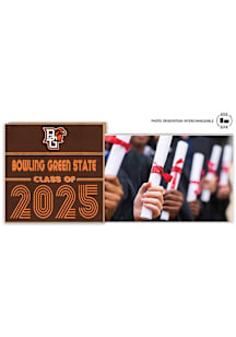 Bowling Green Falcons Class of 2025 unique photo frame Picture Frame - Brown