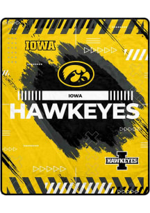 Black Iowa Hawkeyes Game tech 60 x 72 Fleece Blanket